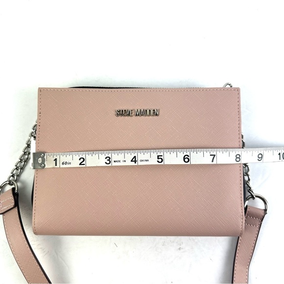 Steve Madden Heavenly Crossbody Bag Blush Pink Handbag Purse Brand NEW - Picture 9 of 11